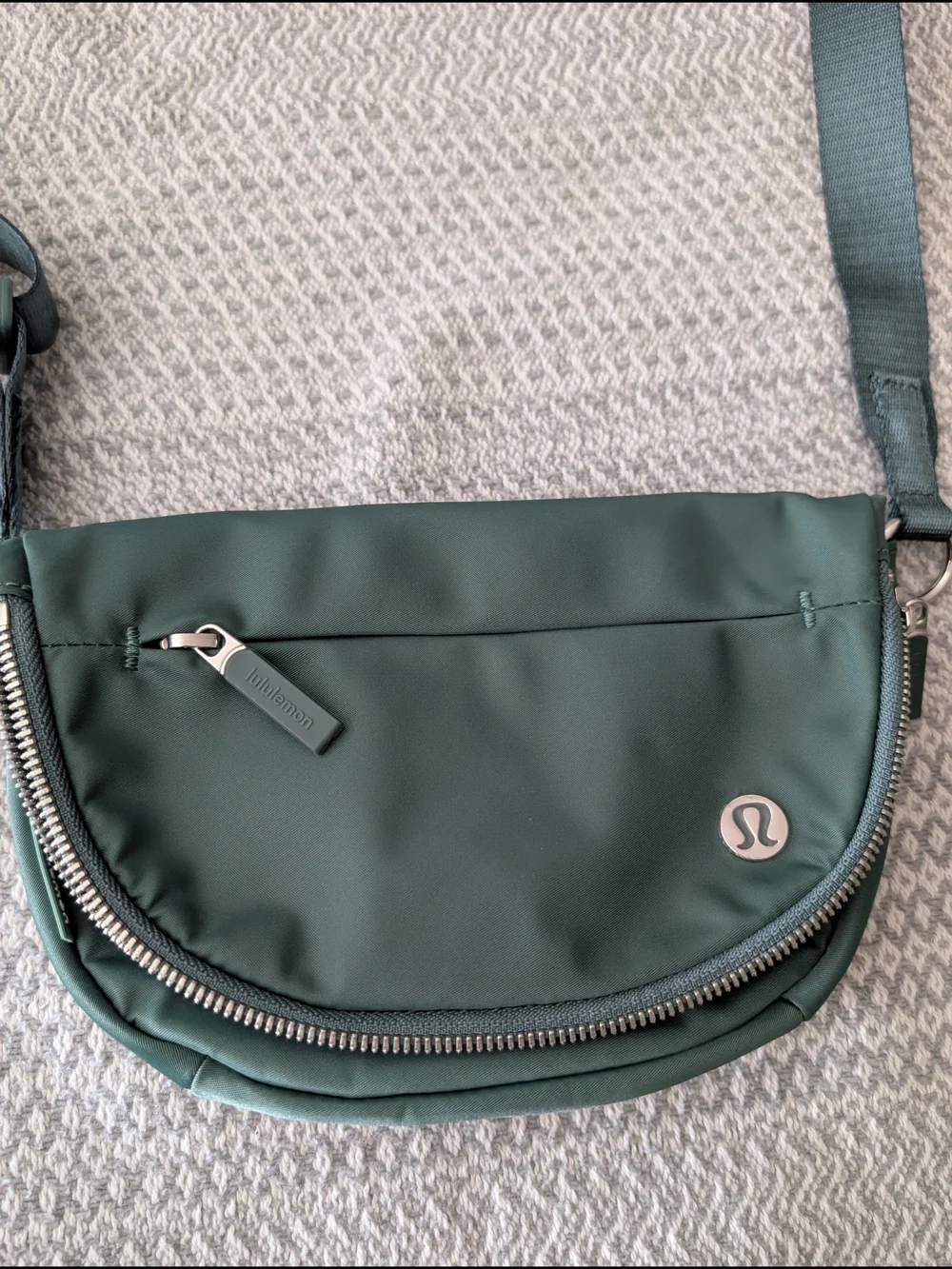 Lululemon Forest Green Crossbody Bag